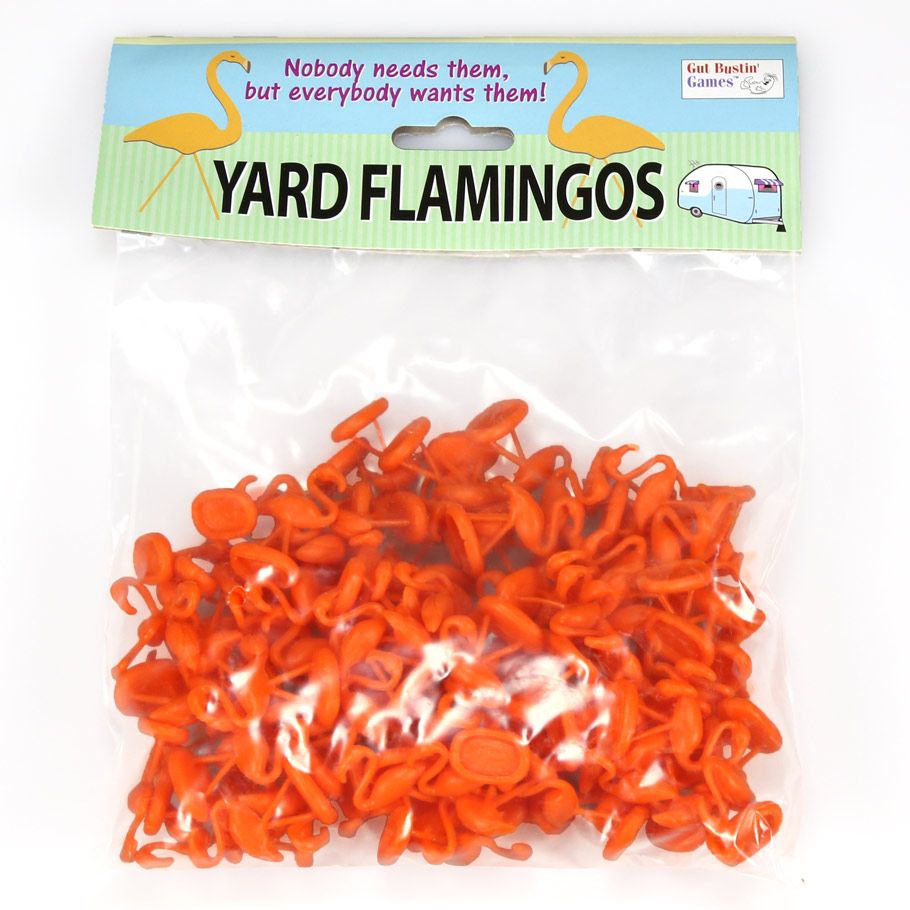 Trailer Park Wars: Orange Flamingos