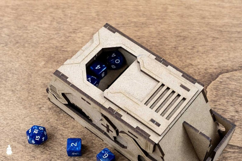 The Dicetroyers -  The Ark – All In One Dice Tower and Dice Holder (Italy Import)