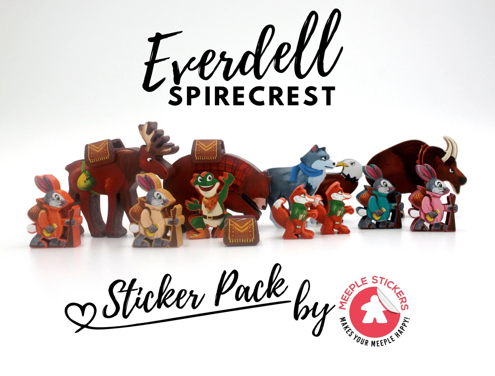 MeepleStickers: Everdell - Spirecrest