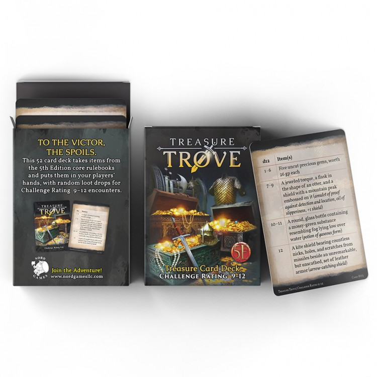 Dungeons & Dragons 5E - Treasure Trove Deck: CR 9-12