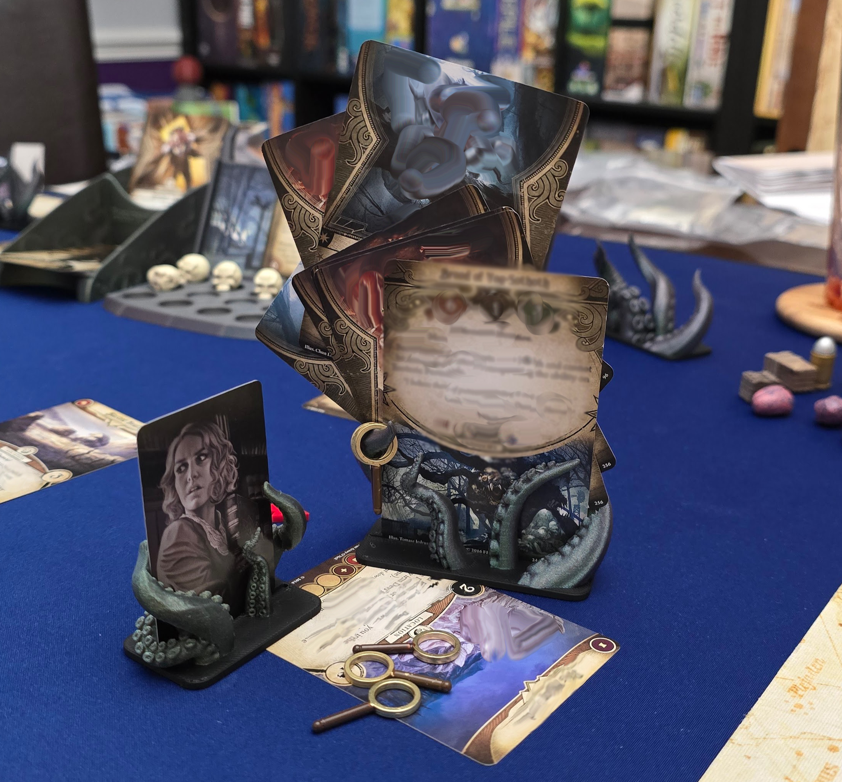 Top Shelf Gamer - Enemy Card Stands compatible with Arkham Horror LCG™ (set of 4)