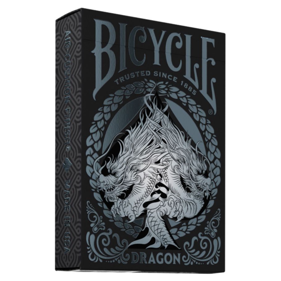 Bicycle Playing Cards - Dragon Black