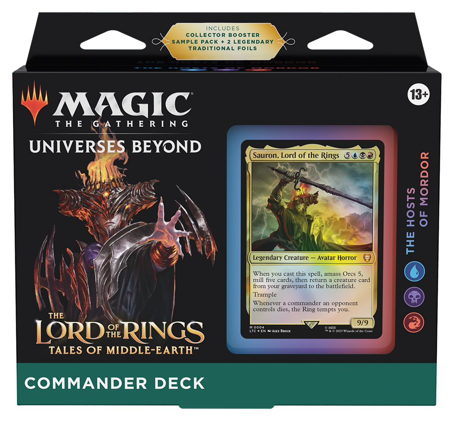 Magic: The Gathering - The Lord of the Rings: Tales of Middle-Earth - Commander Deck - The Hosts of Mordor