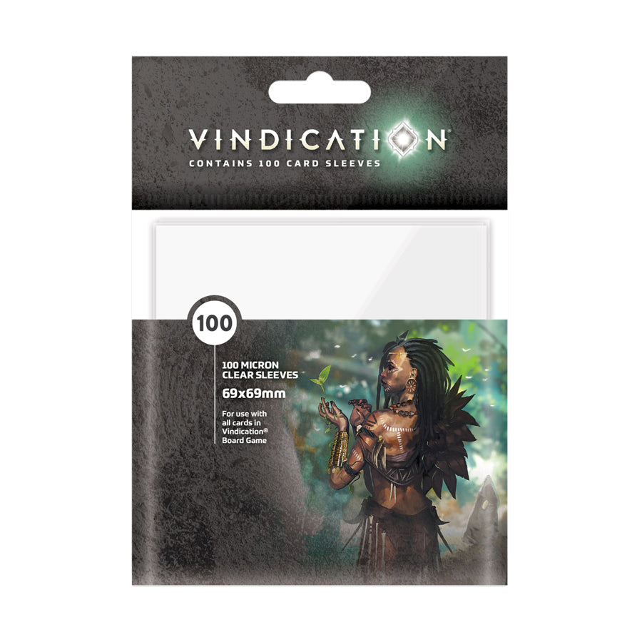 Vindication: Card Sleeves (69mm x 69mm) (100ct)  *PRE-ORDER*