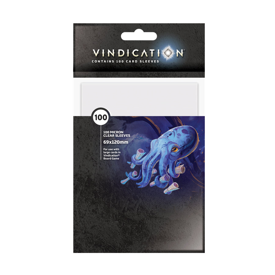 Vindication: Card Sleeves (69mm x 120mm) (100ct) *PRE-ORDER*