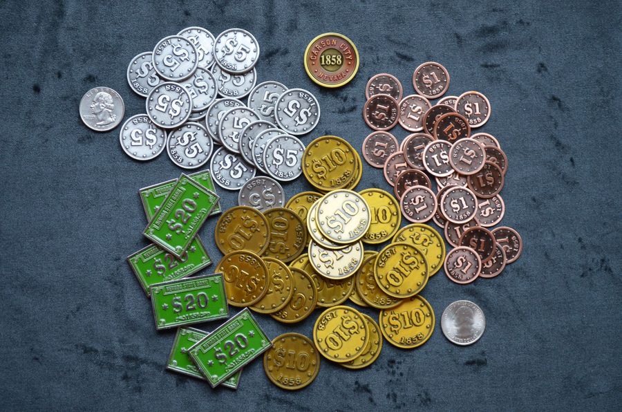 Carson City: Big Box - Metal Coins