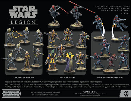 Star Wars: Legion - Shadow Collective Starter Set