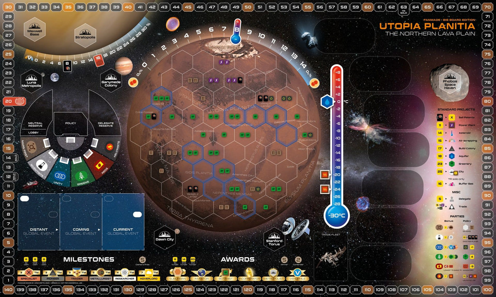 Terraforming Mars: Utopia Planitia *PRE-ORDER*