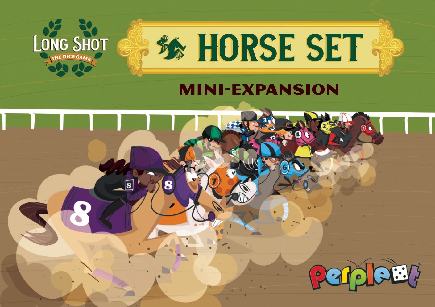 Long Shot: The Dice Game – Horse Set 6 (Jockey) Mini Expansion