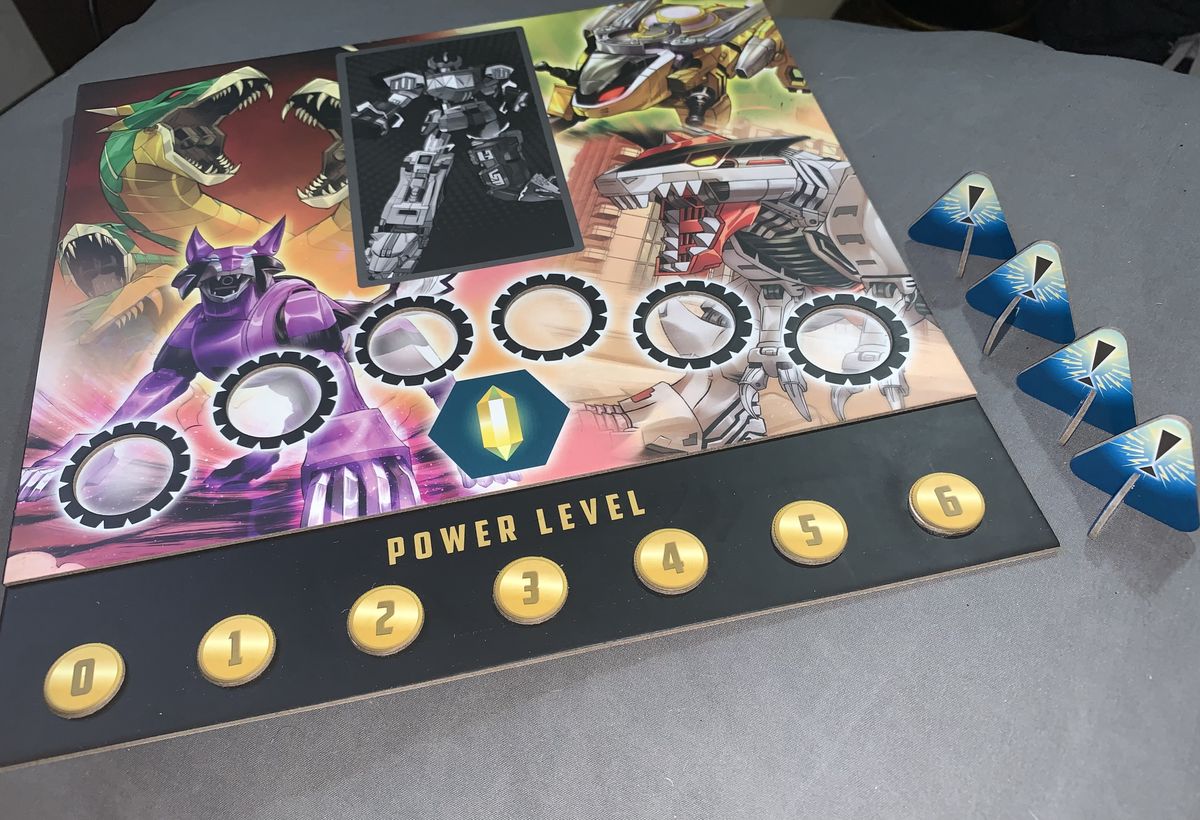 Power Rangers: Heroes of the Grid – Power Board/Panic Token Upgrade & Errata Pack