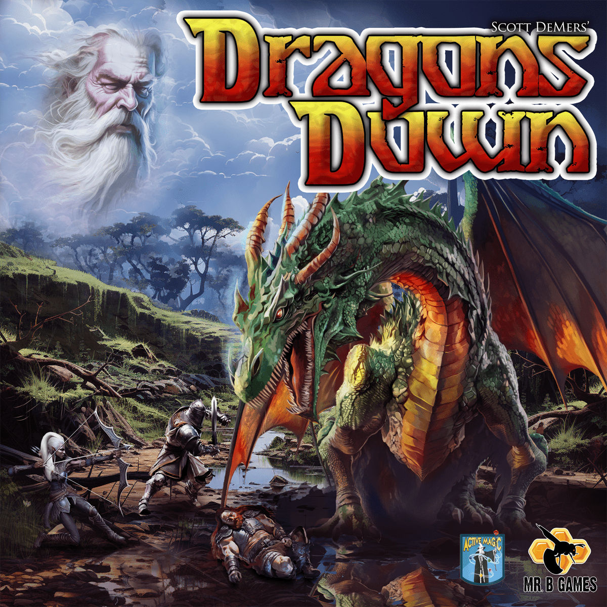 Dragons Down (Kickstarter Legend: All In Pledge)