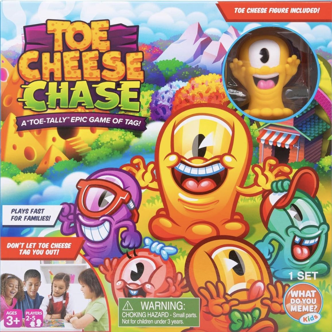 Toe Cheese Chase