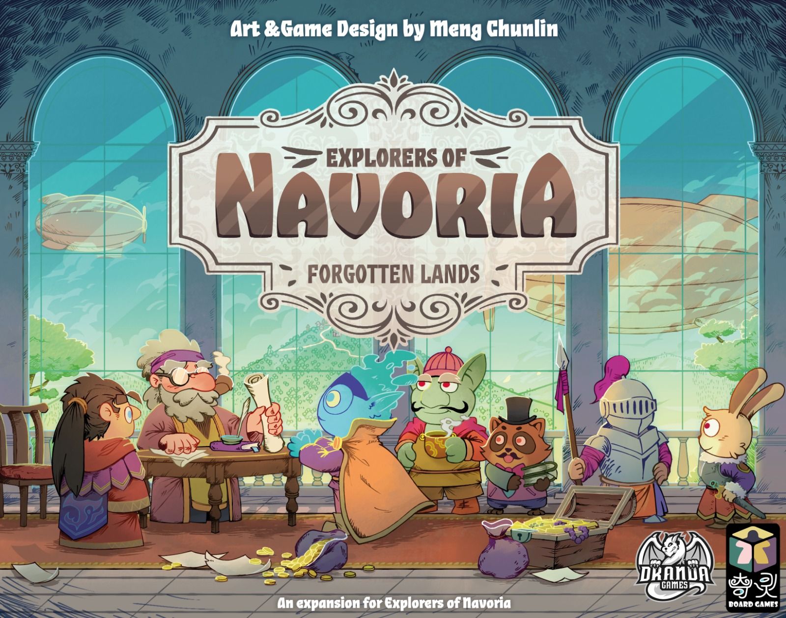 Explorers of Navoria: Forgotten Lands (Kickstarter)