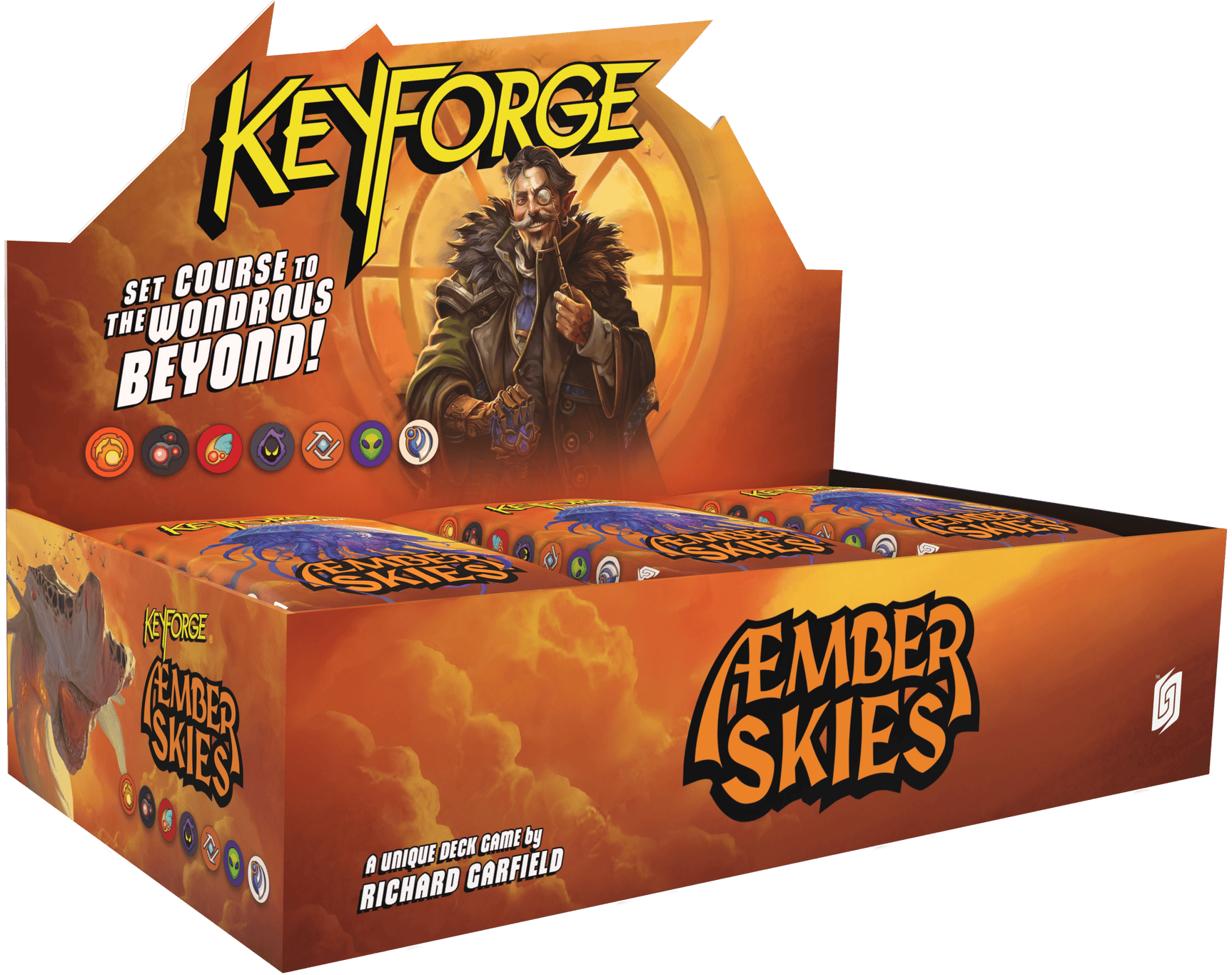 KeyForge: Æmber Skies Display