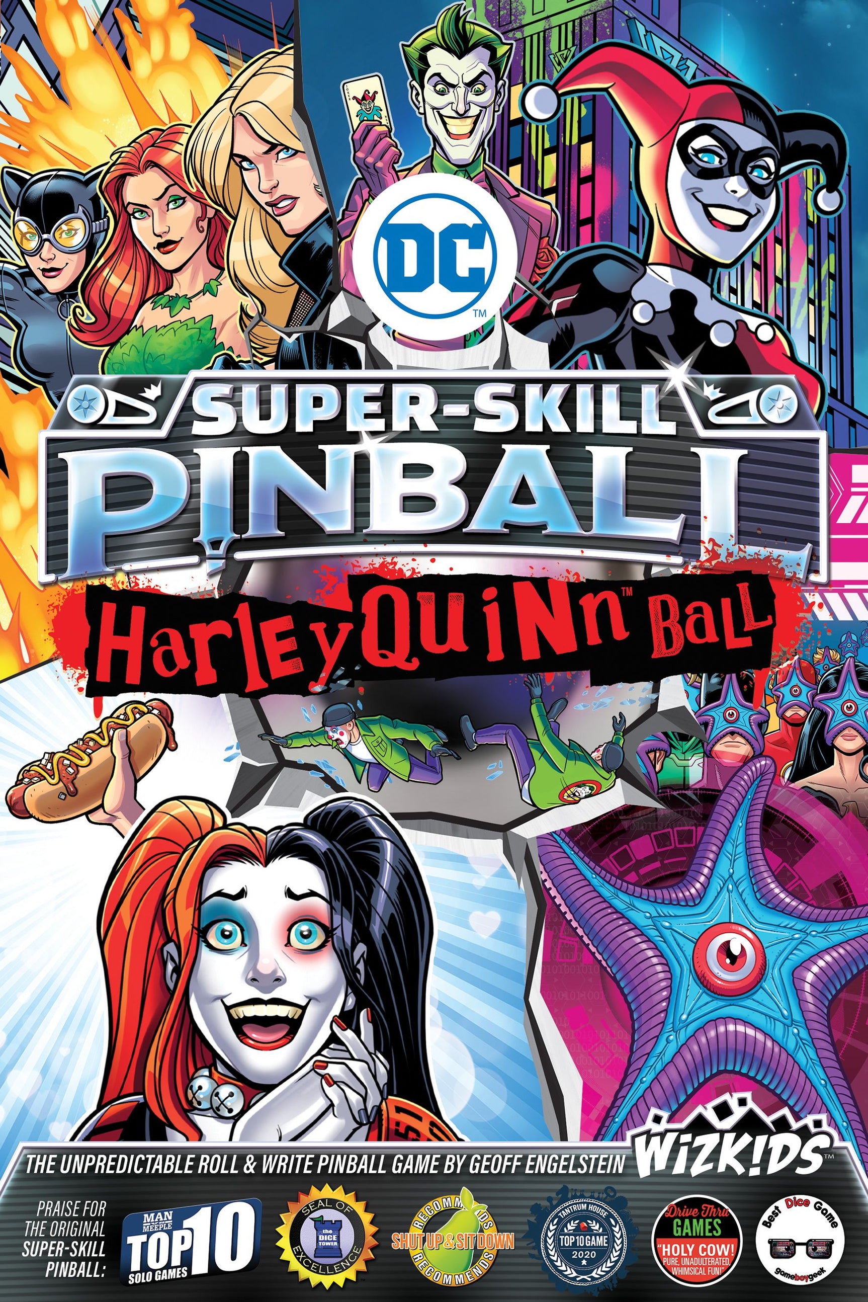DC Super-Skill Pinball: Harley Quinn Ball *PRE-ORDER*