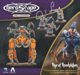 Heroscape: Revna's Rebuke – Iron Lich Viscerot and Necrotech Wraithriders Army Expansion