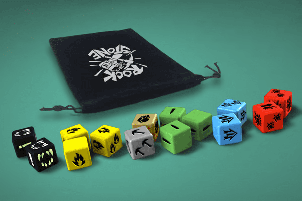 Deep Rock Galactic: The Board Game – Extra Dice Set