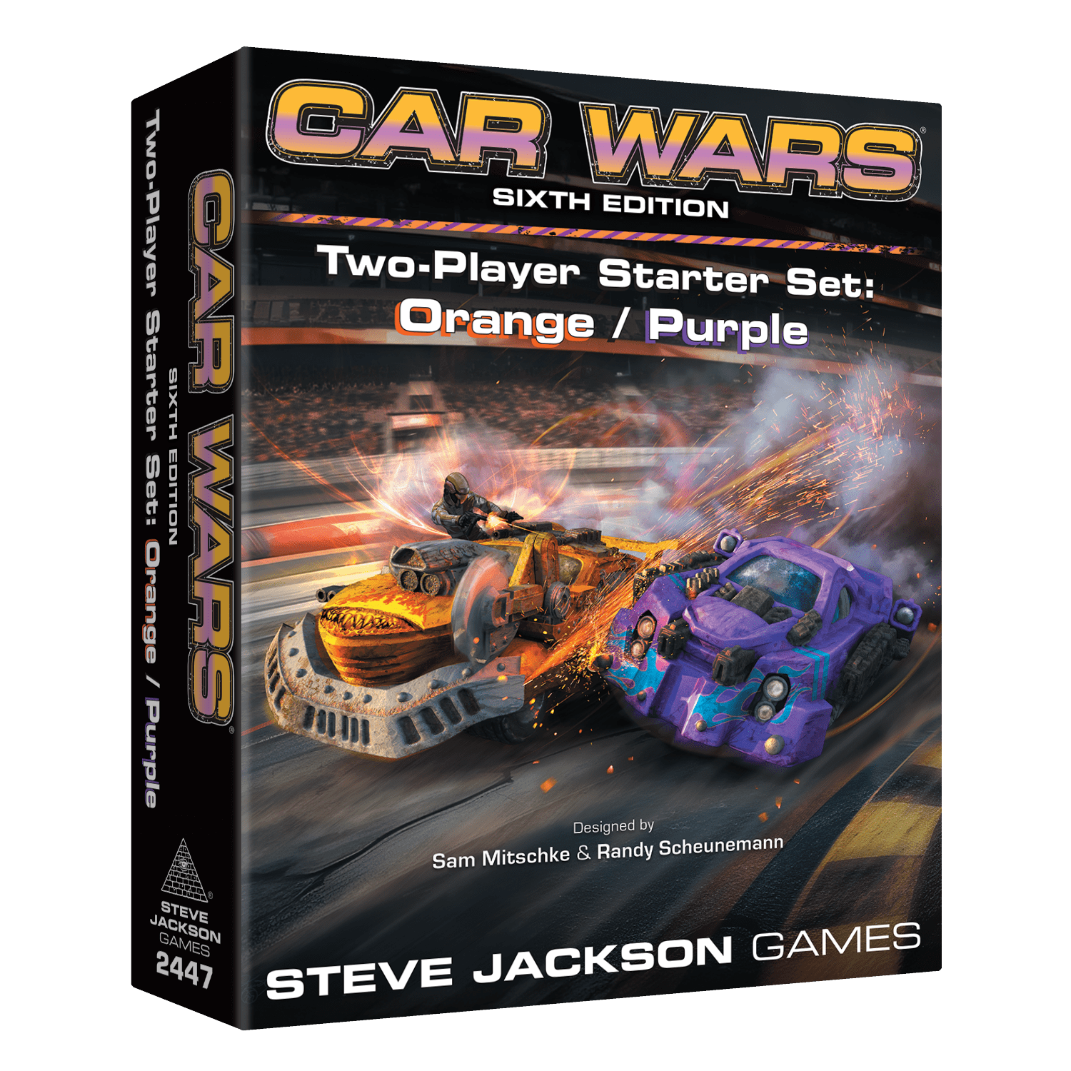 Car Wars Two-Player Starter Set: Orange/Purple