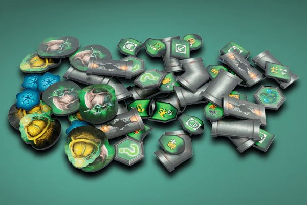 Deep Rock Galactic: The Board Game – Plastic Token (Biome & Space Rig)