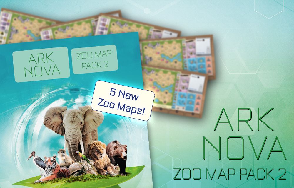 Ark Nova: Zoo Map Pack 2 *PRE-ORDER*