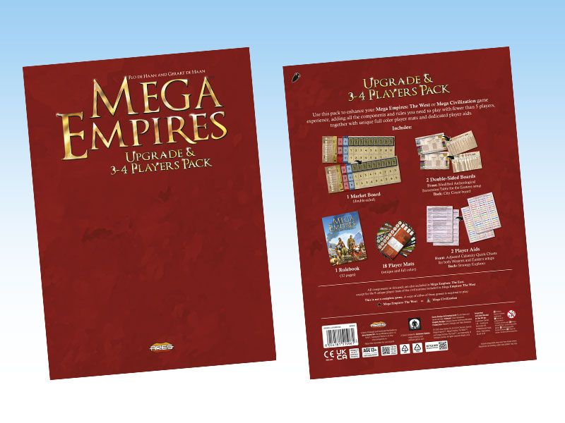 Mega Empires: Upgrade & 3-4 Players Pack *PRE-ORDER*