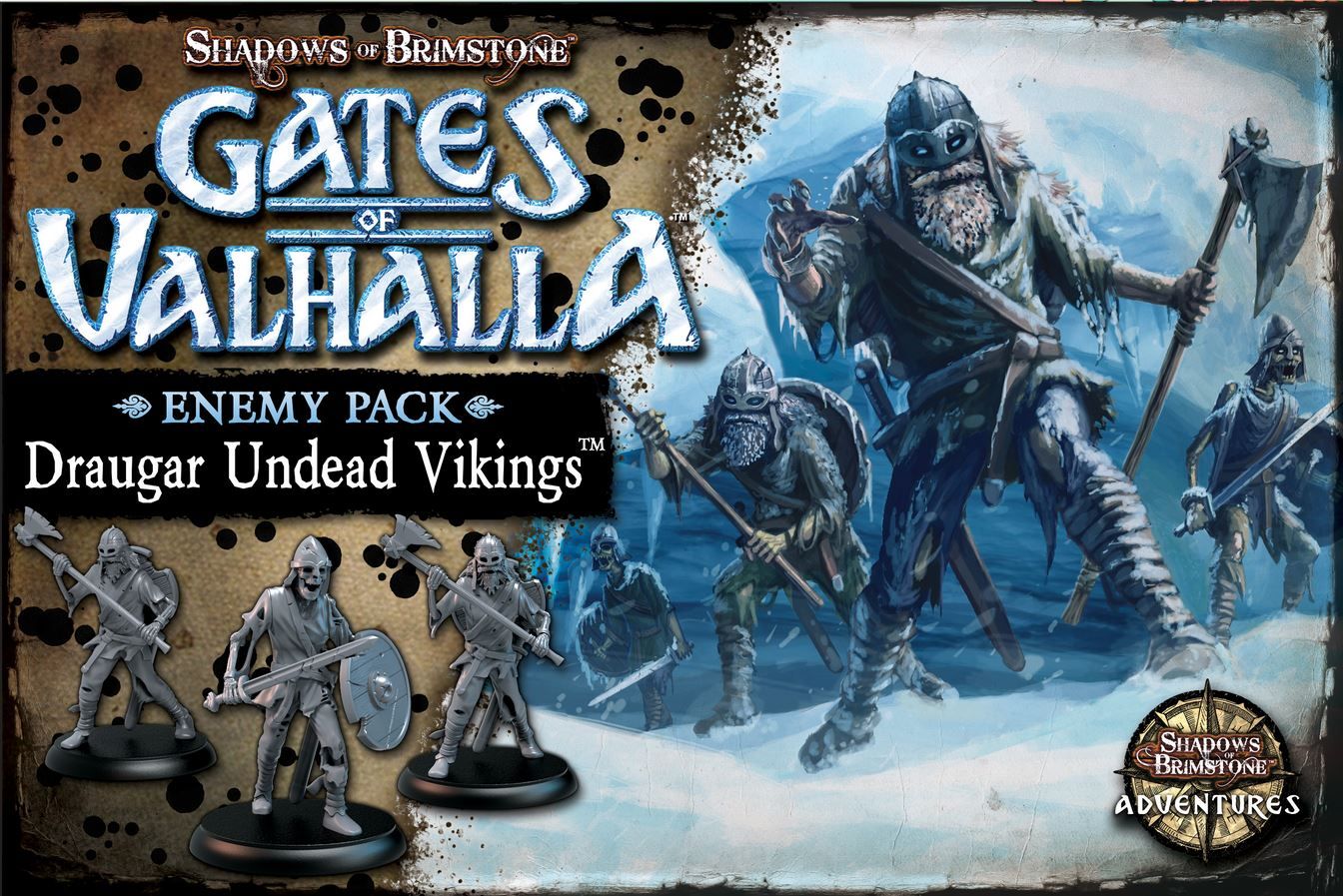 Shadows of Brimstone: Gates of Valhalla – Draugar Undead Vikings Enemy Pack *PRE-ORDER*