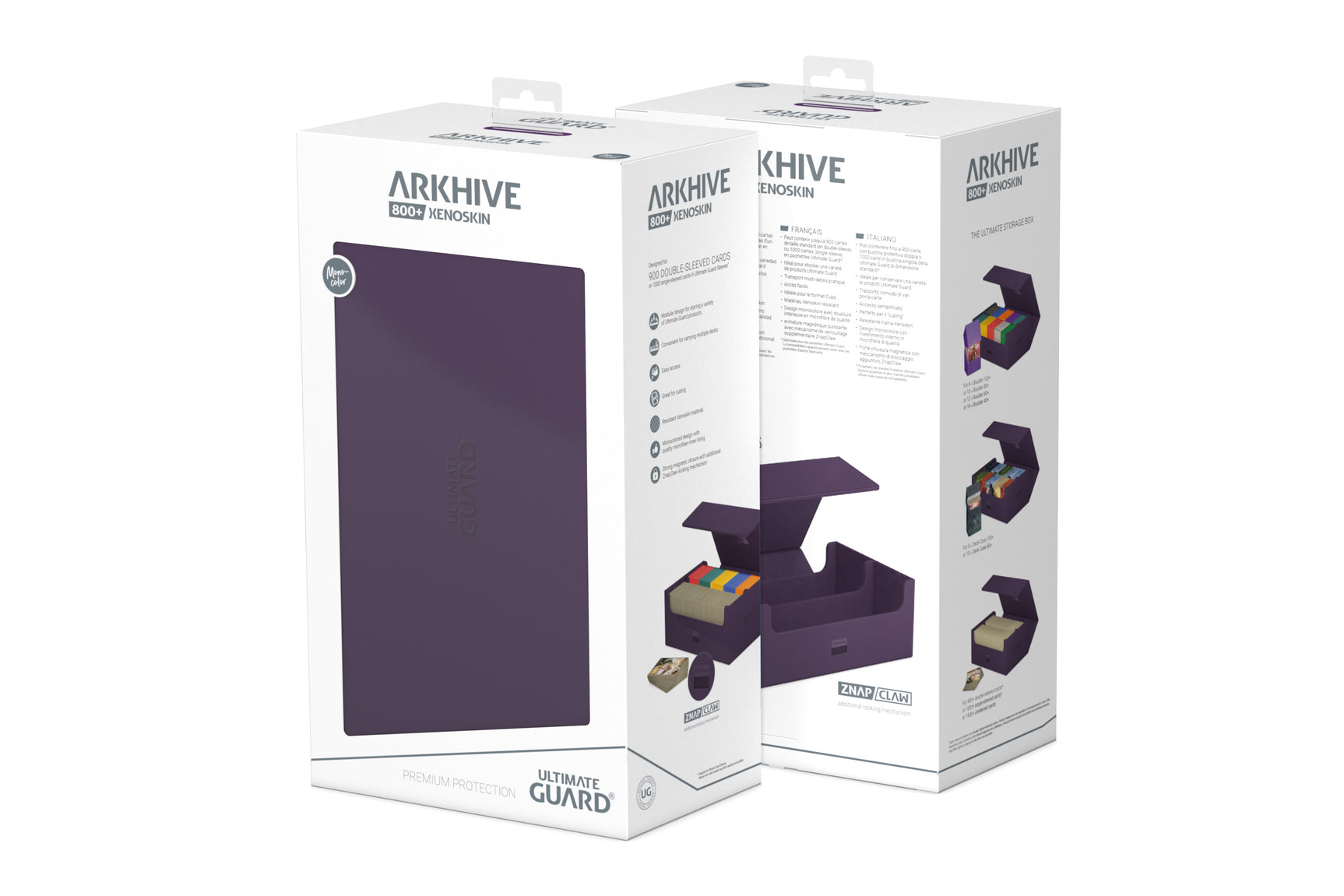 Ultimate Guard - Arkhive 800+ XenoSkin Monocolor (Purple)