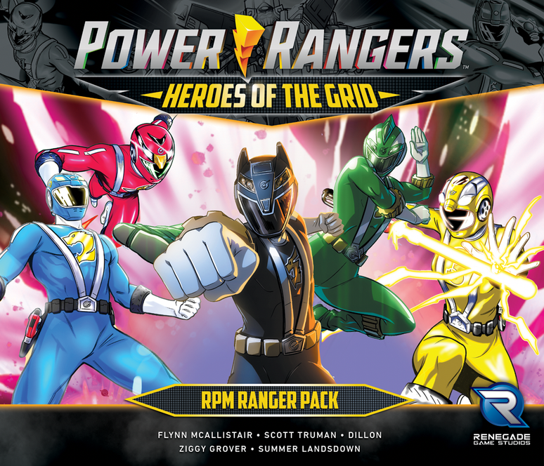 Power Rangers: Heroes of the Grid – RPM Ranger Pack