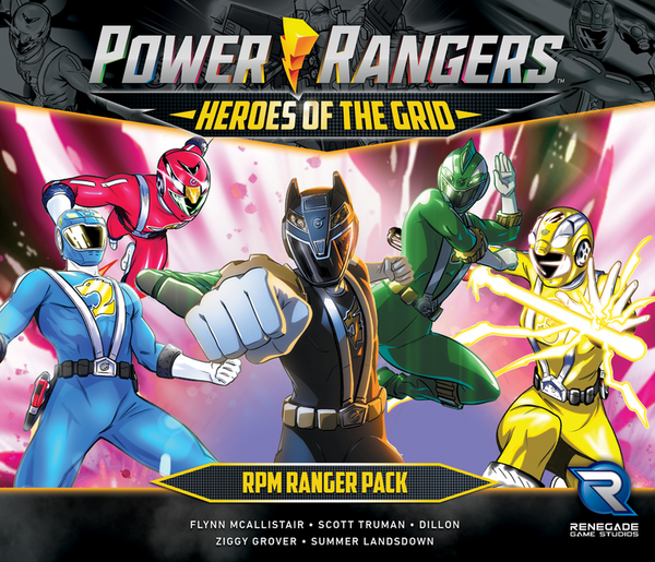 Power Rangers: Heroes of the Grid – Time Force Ranger Pack, Board Game