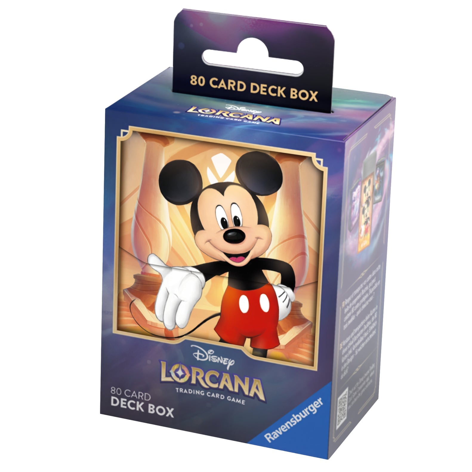 Disney Lorcana - The First Chapter: Deck Box (80ct): Mickey Mouse