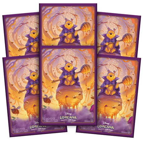 Disney Lorcana: Azurite Sea Set 6 - Card Sleeves (65ct) - Pooh