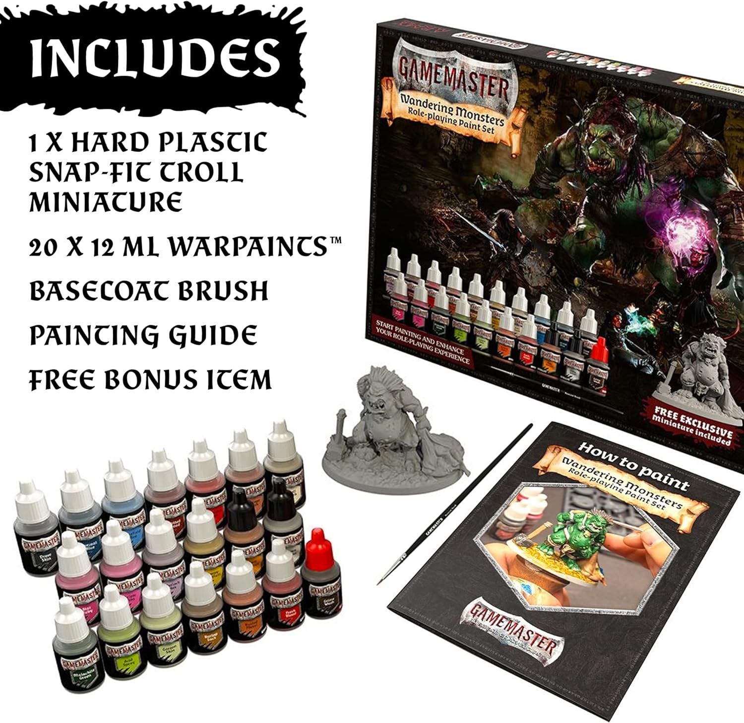 Warpaints - GameMaster: Wandering Monsters Role-Playing Paint Set