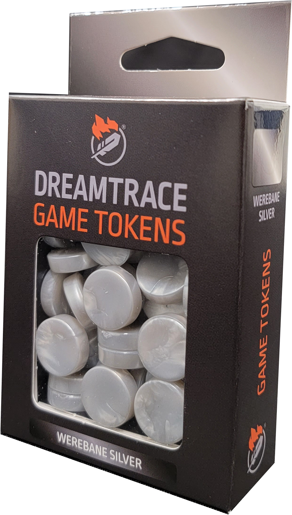 Dreamtrace Gaming Tokens: Werebane Silver