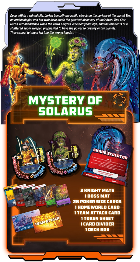 Astro Knights: Eternity – Mystery of Solarus