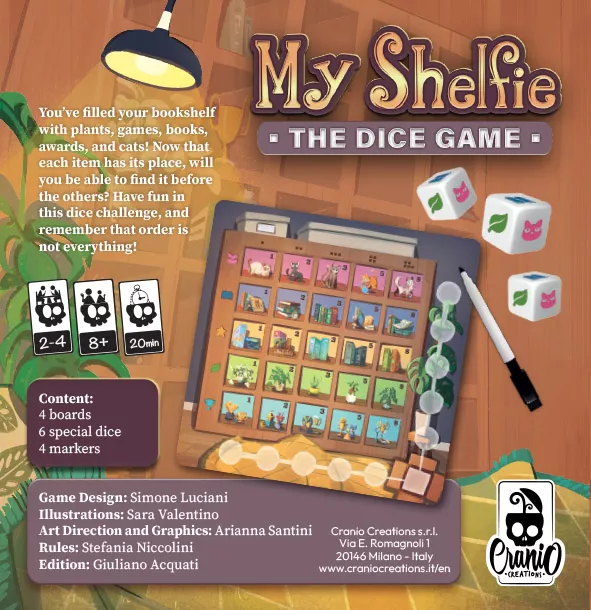 My Shelfie: The Dice Game (Import)