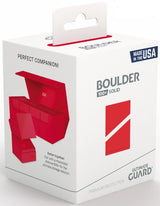 Ultimate Guard - Boulder™ 100+ Deck Case Sapphire (Solid Red)