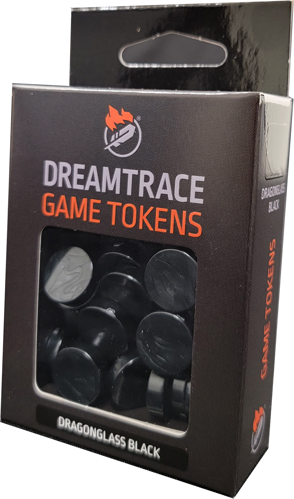 Dreamtrace Gaming Tokens: Dragonglass Black