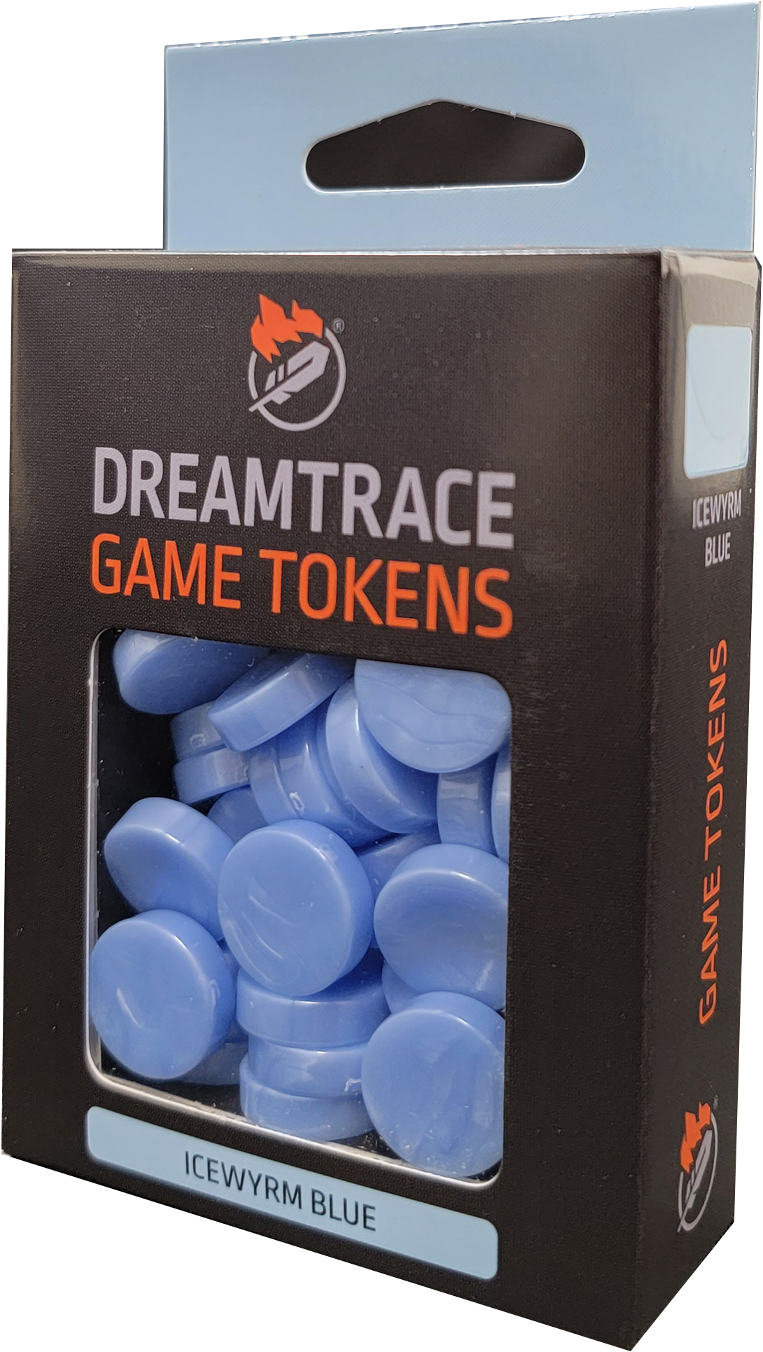 Dreamtrace Gaming Tokens: Icewyrm Blue