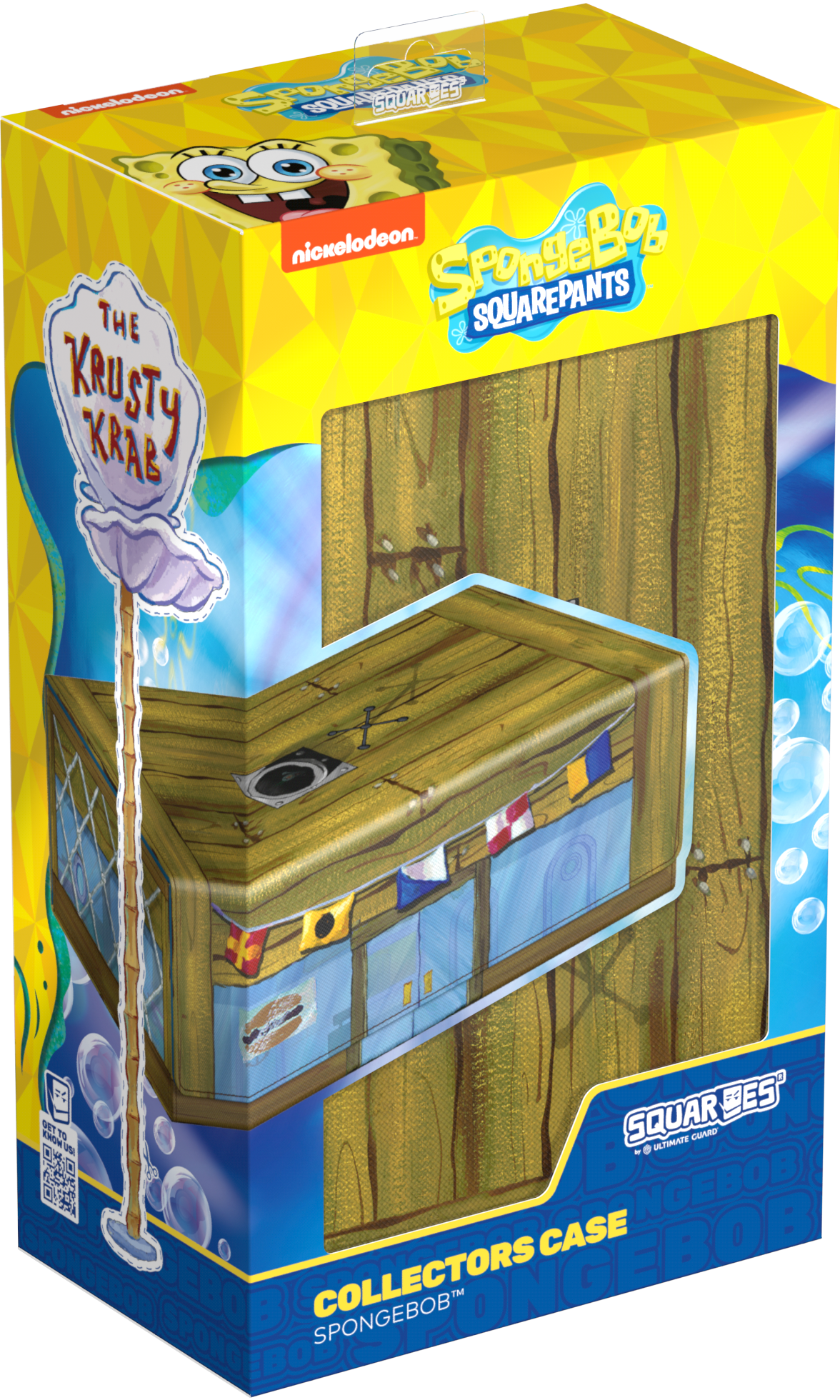 Ultimate Guard - Squaroes Collector Case - Spongebob Squarepants: Krusty Krab (1000ct)