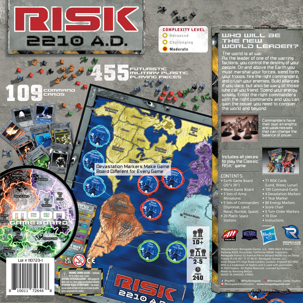 Risk 2210 A.D. (Renegade Games Edition)