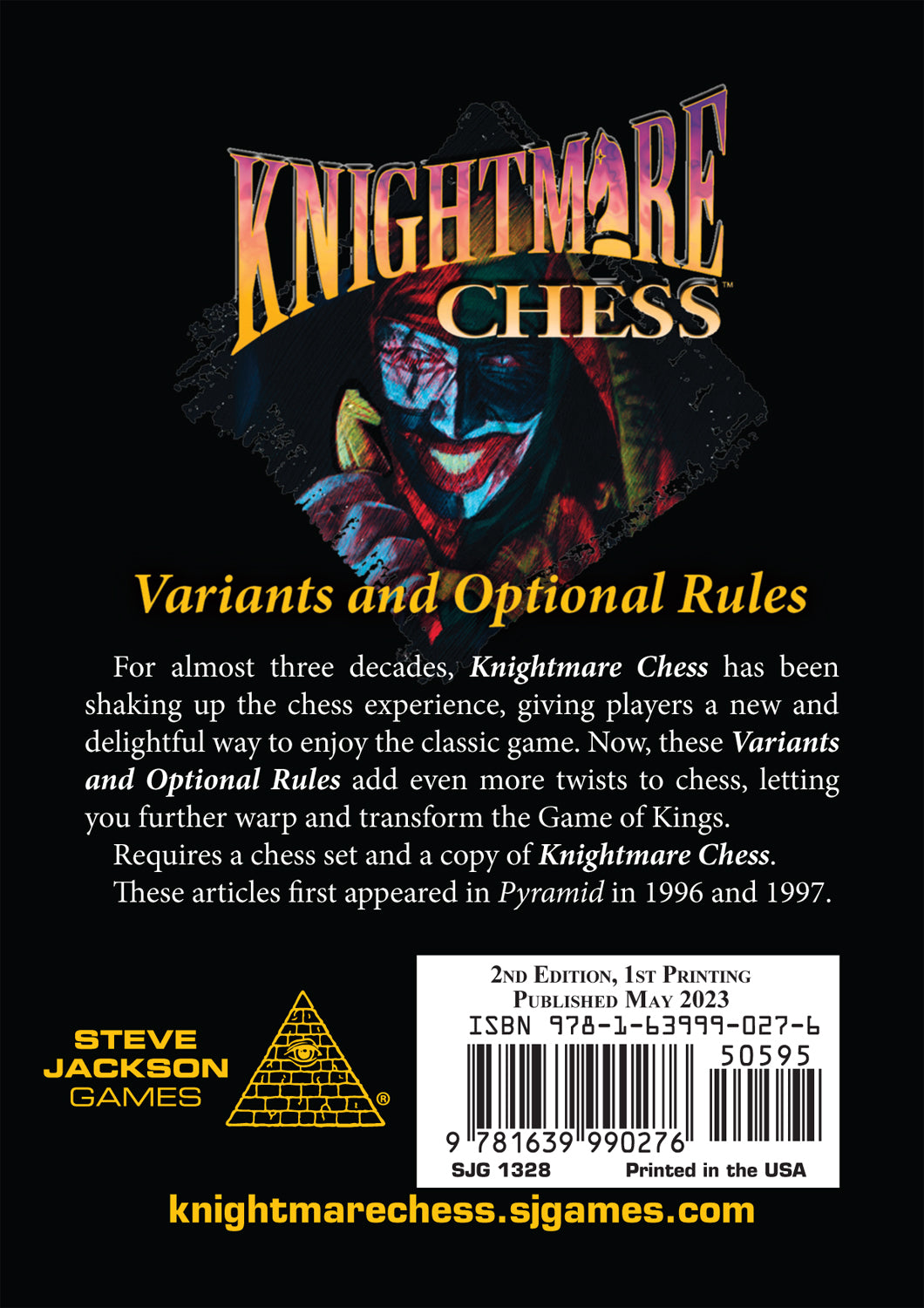 Knightmare Chess: Variants and Optional Rules