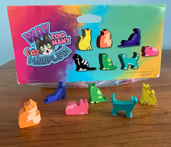 Way Too Many Cats! Meeples