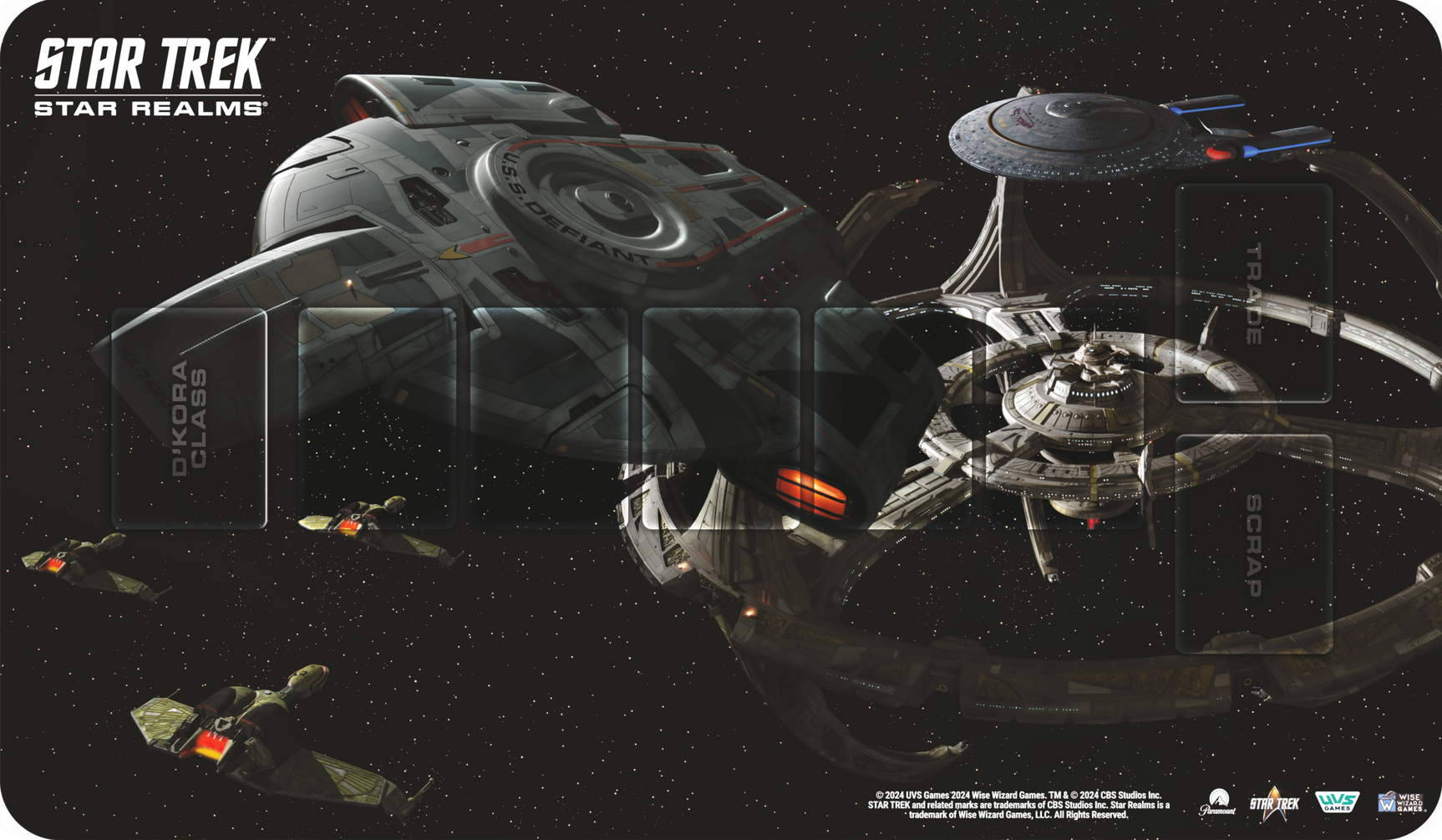 Star Trek: Star Realms: U.S.S Defiant Playmat