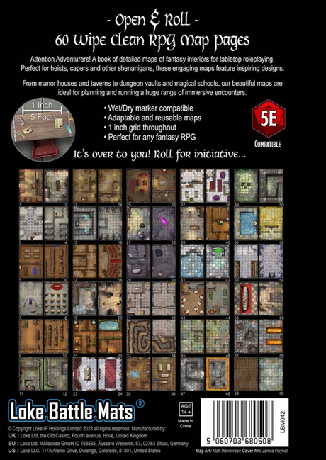 The Big Book of Battle Mats - Rooms, Vaults & Chambers