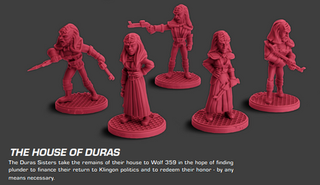 Star Trek: Away Missions - House of Duras Klingon Away Team