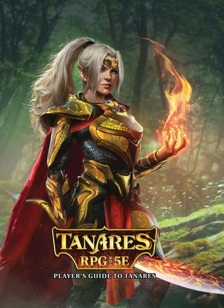 Tanares RPG for 5E: Player's Guide to Tanares