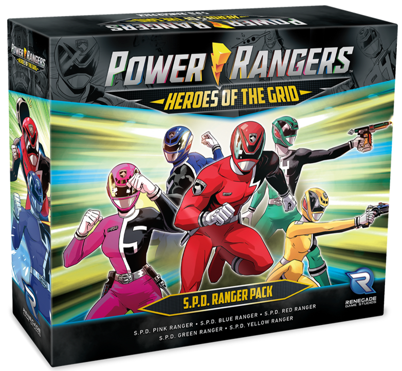 Power Rangers: Heroes of the Grid – S.P.D. Ranger Pack