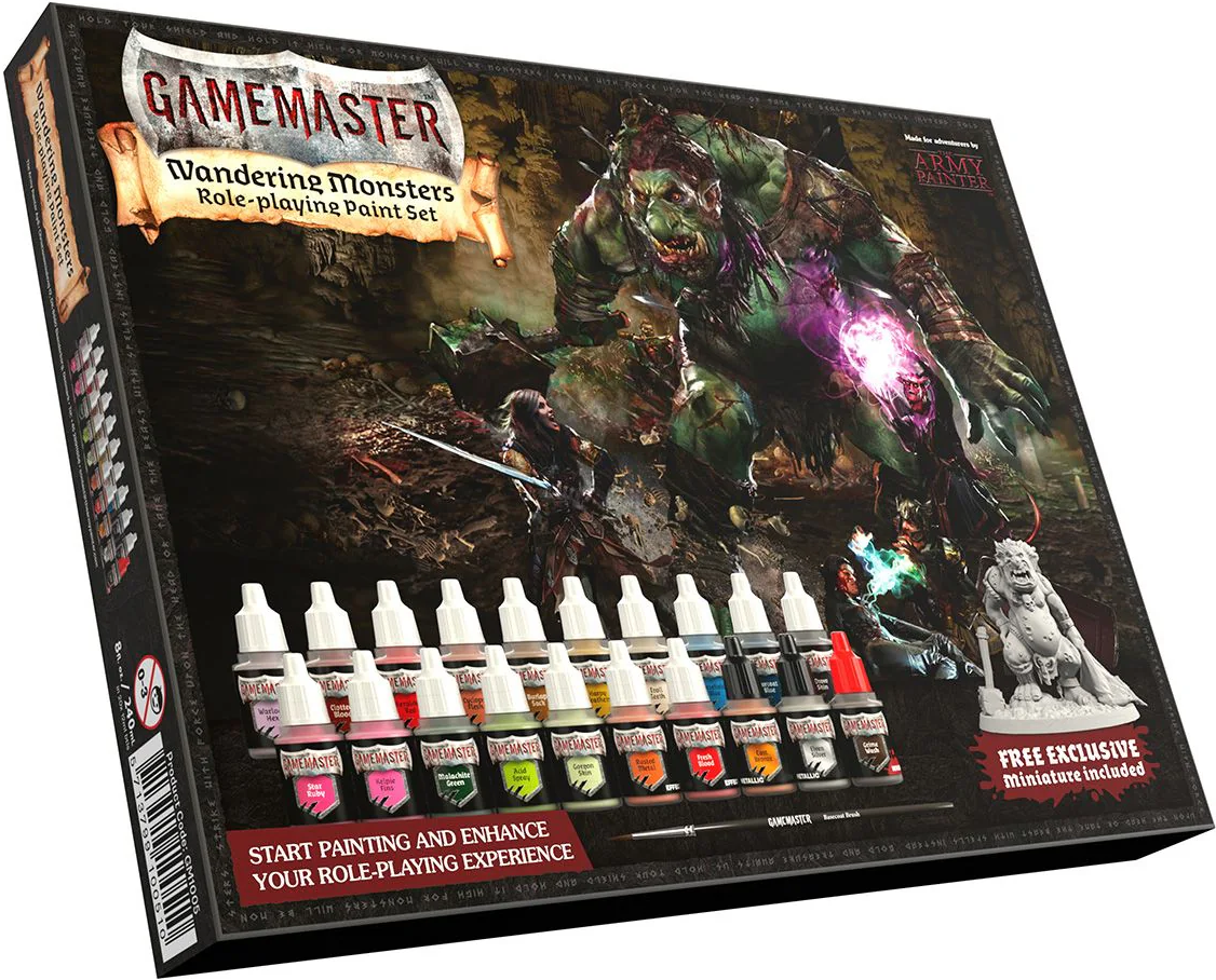 Warpaints - GameMaster: Wandering Monsters Role-Playing Paint Set