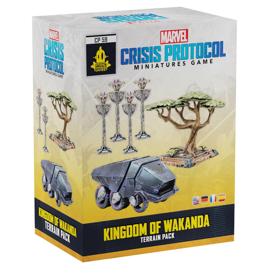 Marvel: Crisis Protocol - Kingdom of Wakanda Terrain Pack