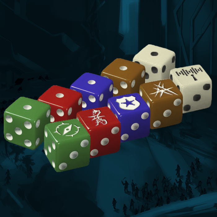 Omicron Protocol: Custom Dice (Survivalists Faction)